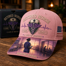 HealingHands – Retired Nurse Commemorative Cap