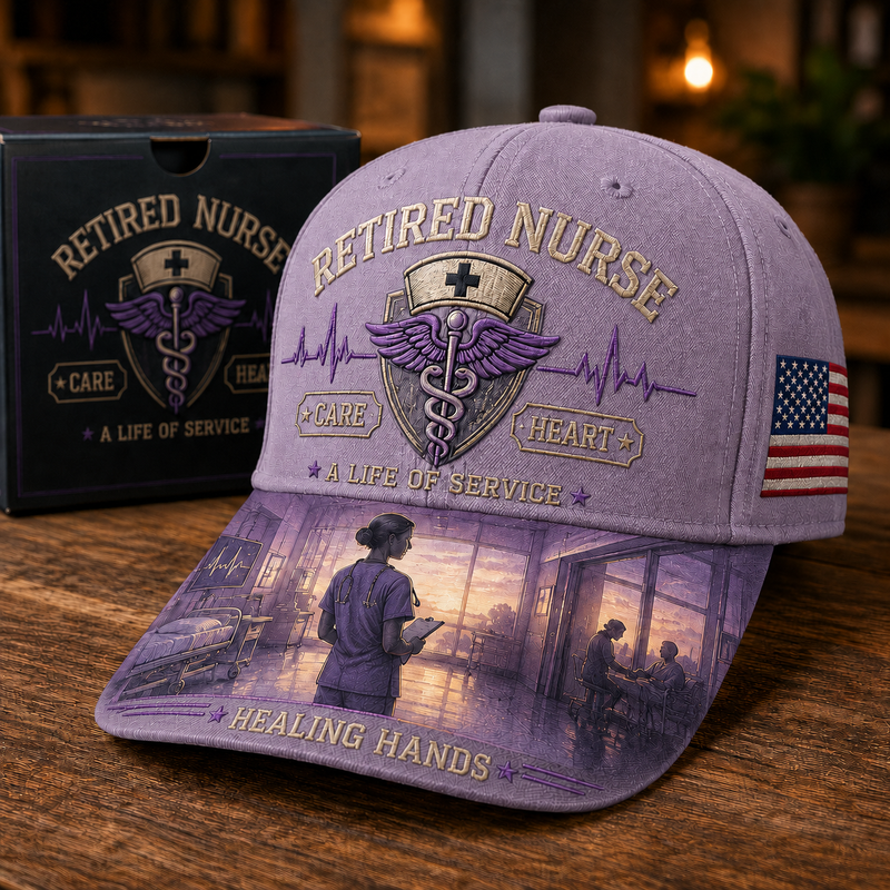 HealingHands – Retired Nurse Commemorative Cap