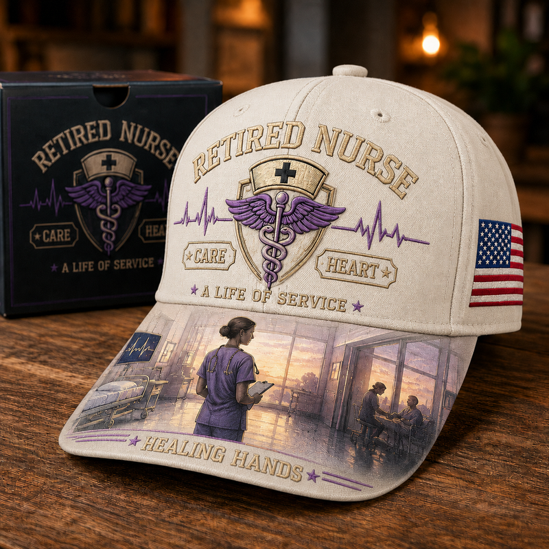 HealingHands – Retired Nurse Commemorative Cap
