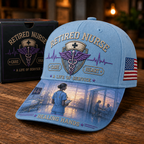 HealingHands – Retired Nurse Commemorative Cap