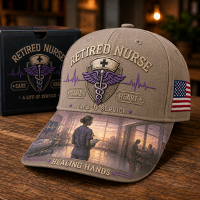 HealingHands – Retired Nurse Commemorative Cap