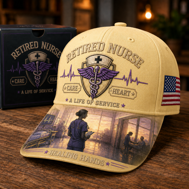 HealingHands – Retired Nurse Commemorative Cap