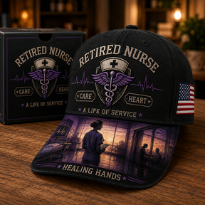 HealingHands – Retired Nurse Commemorative Cap