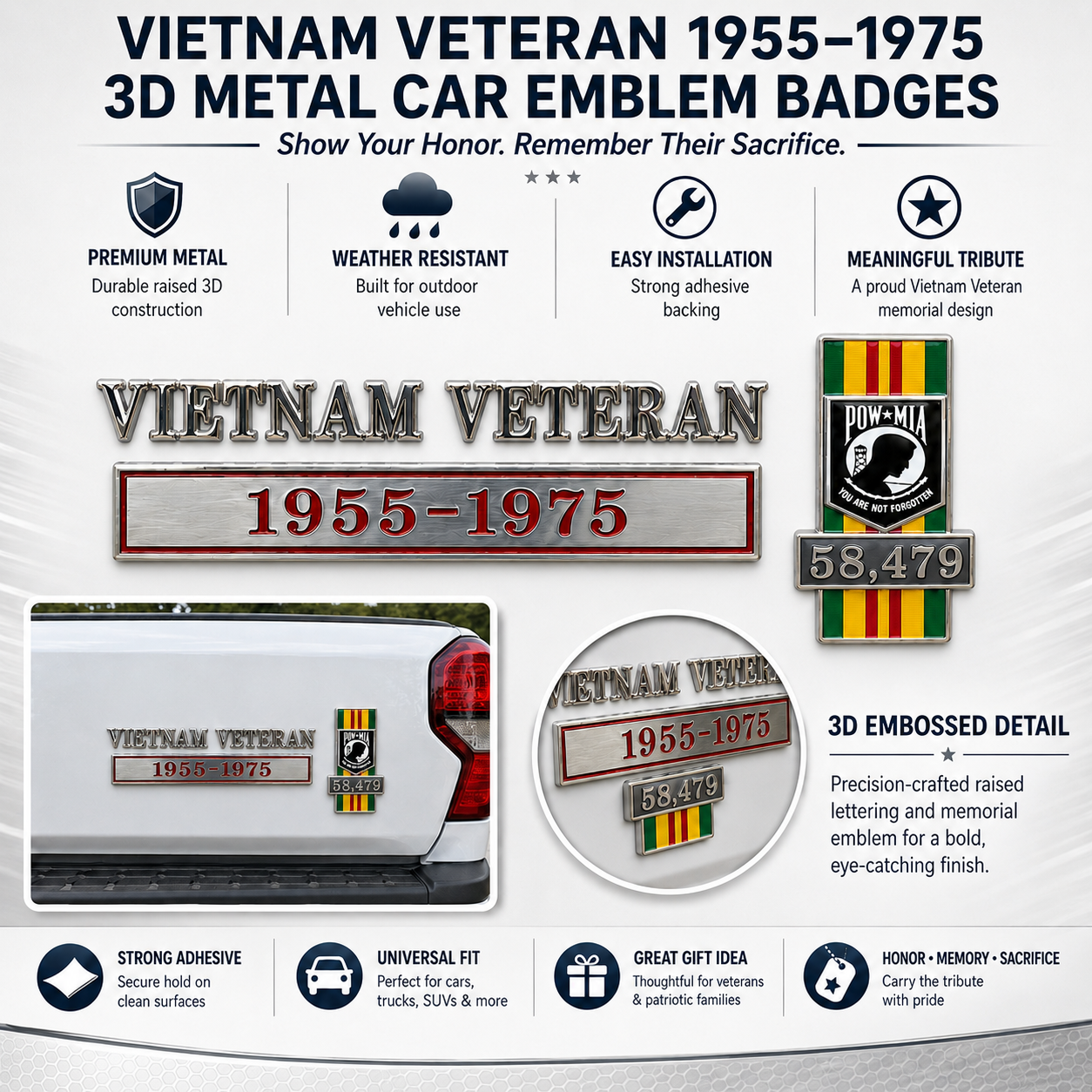 PatriotLegacy – Vietnam Service Tribute Badge