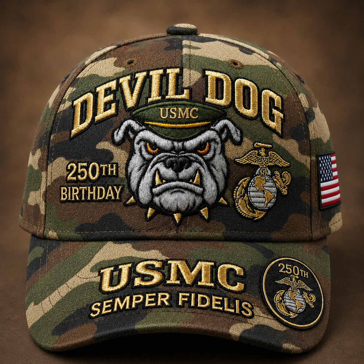 SemperValor – Devil Dog Heritage Embroidered Cap