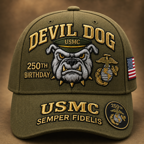 SemperValor – Devil Dog Heritage Embroidered Cap