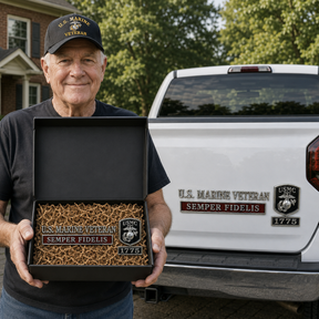 PatriotCore – Semper Fidelis Vehicle Badge