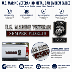 PatriotCore – Semper Fidelis Vehicle Badge
