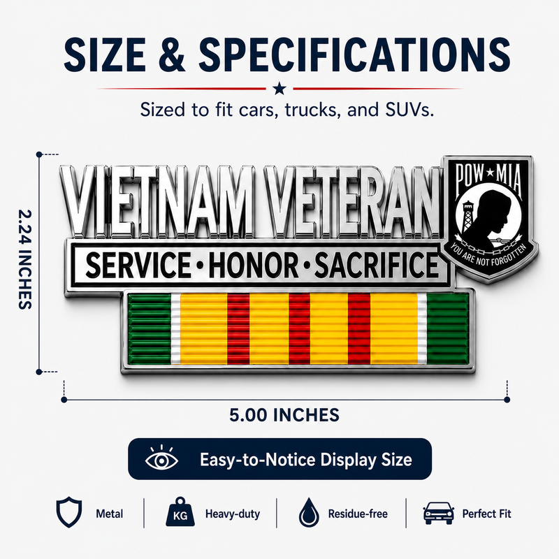 VeteranCrest – Honor & Sacrifice Emblem