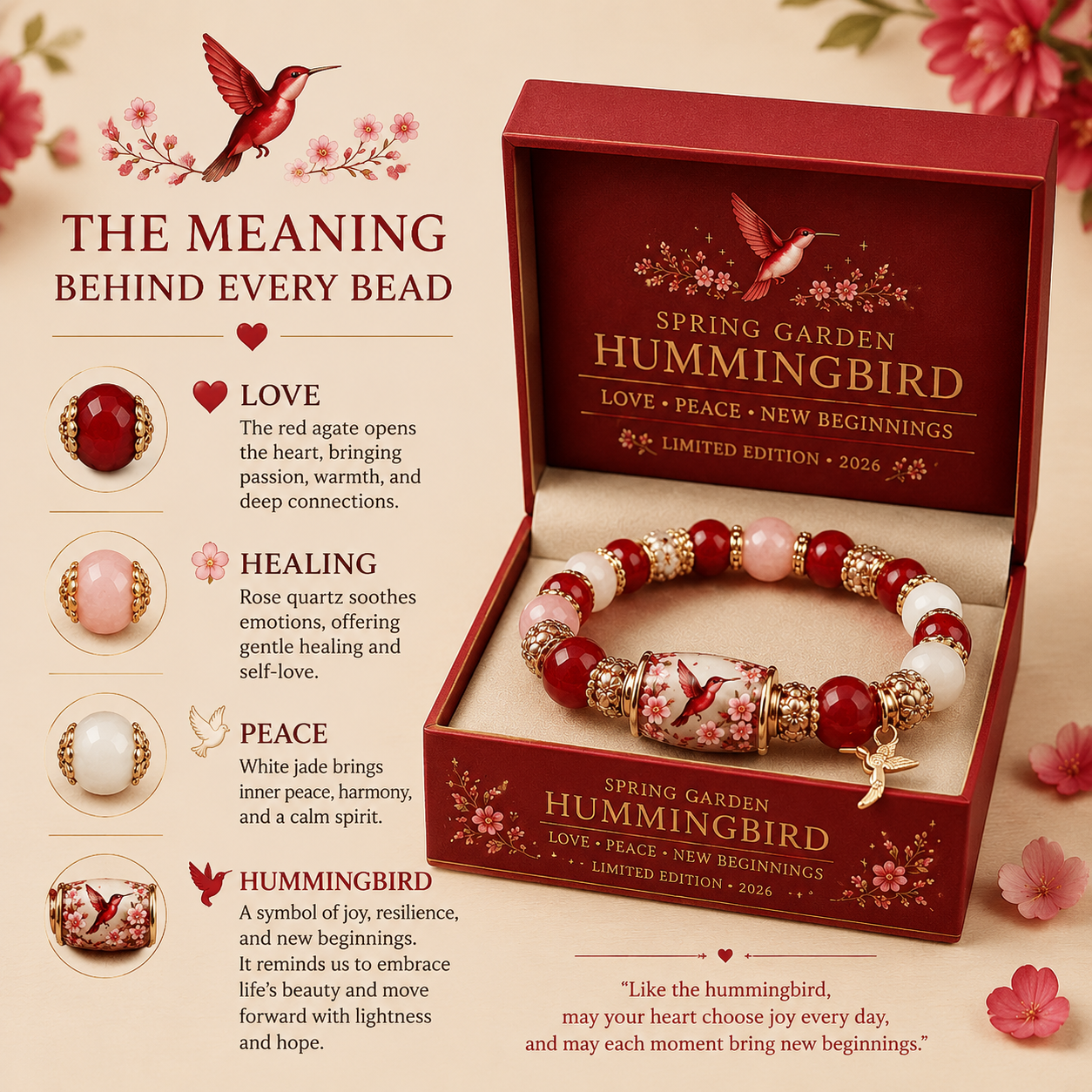 HopeBloom – 2026 Limited Edition Bracelet