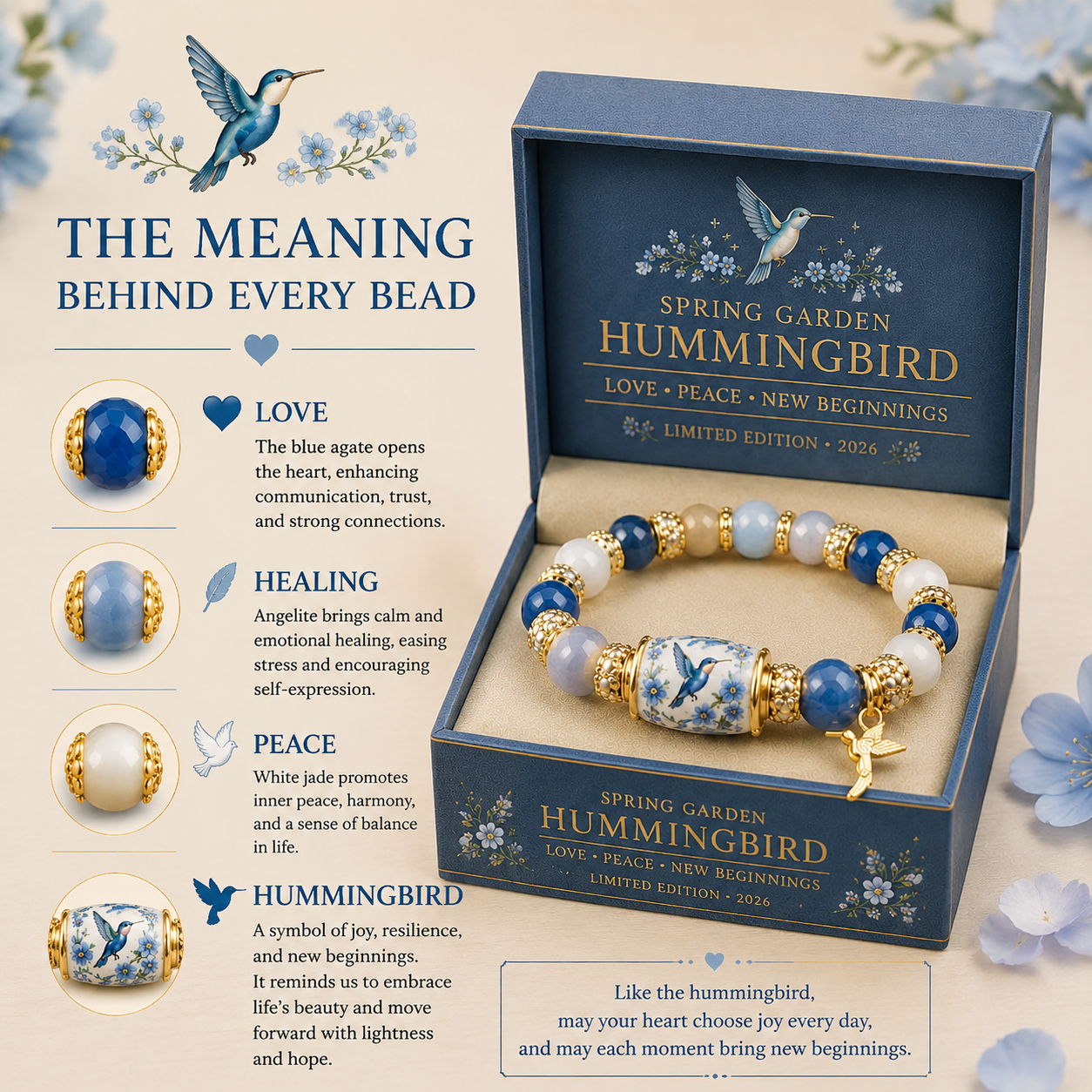 HopeBloom – 2026 Limited Edition Bracelet