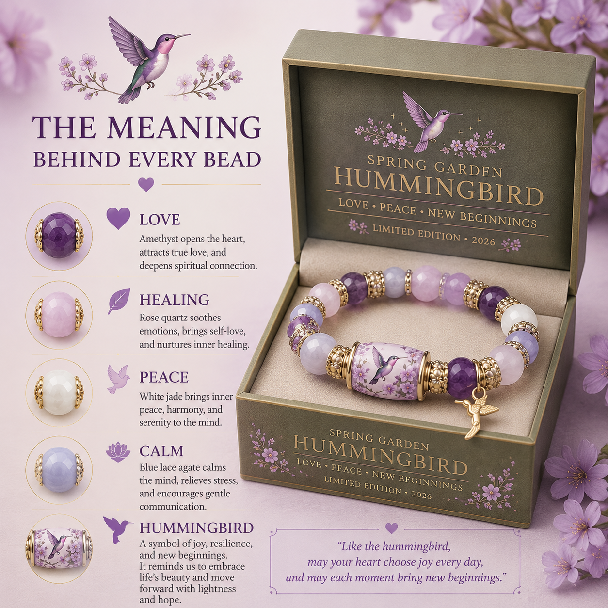 HopeBloom – 2026 Limited Edition Bracelet