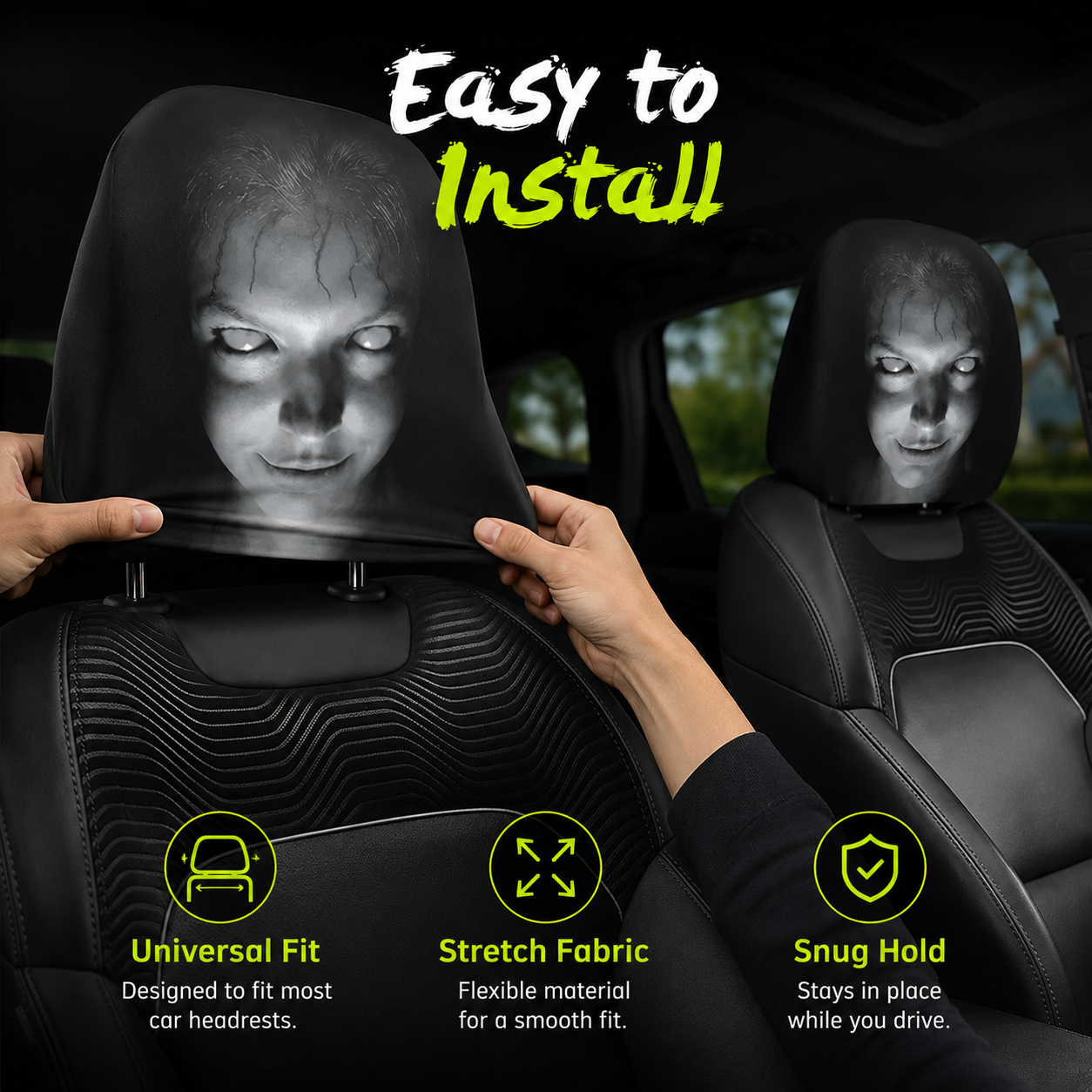 AutoGiggles – Amazing Car Seat Head Covers