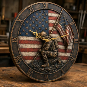PatriotSpirit – Memorial Wall Clock