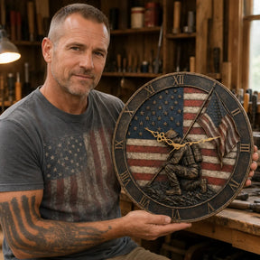 PatriotSpirit – Memorial Wall Clock