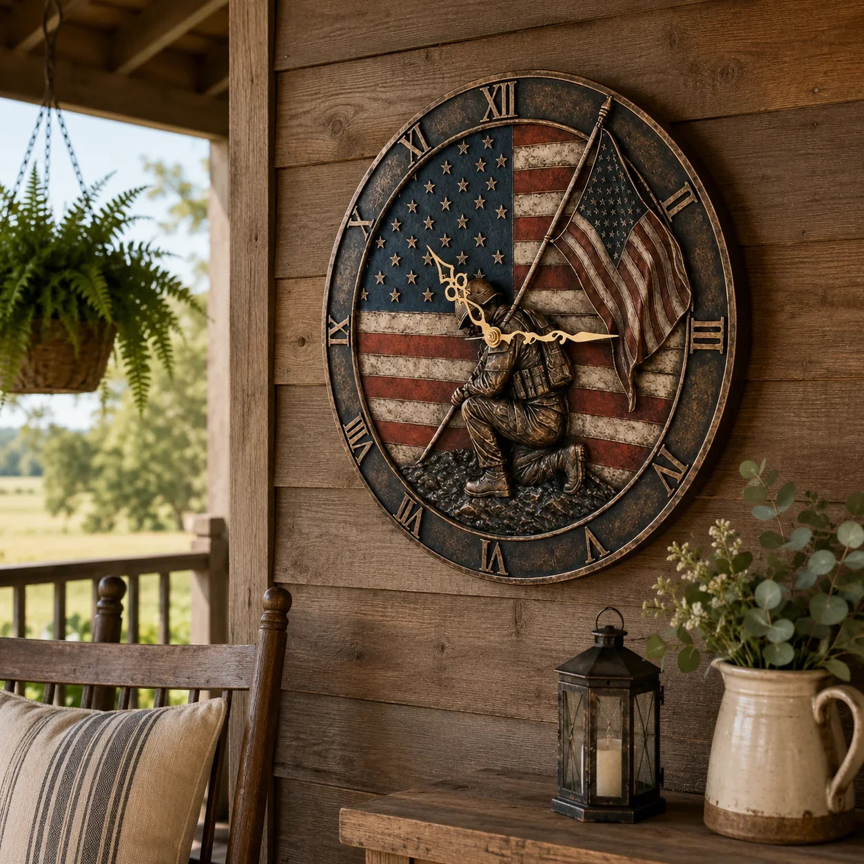 PatriotSpirit – Memorial Wall Clock