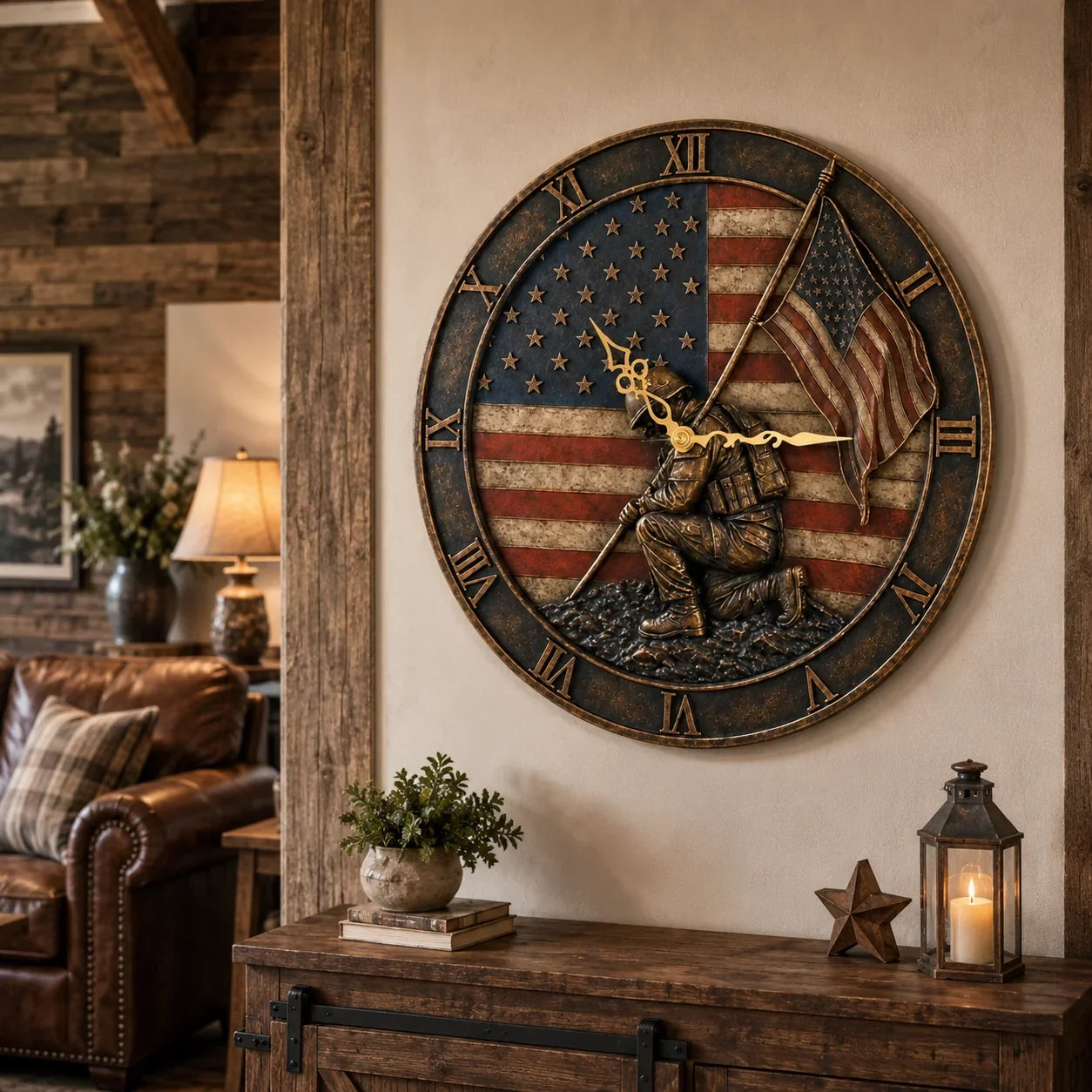 PatriotSpirit – Memorial Wall Clock