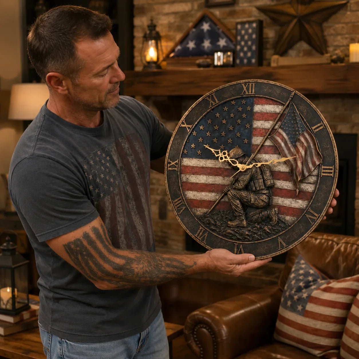 PatriotSpirit – Memorial Wall Clock