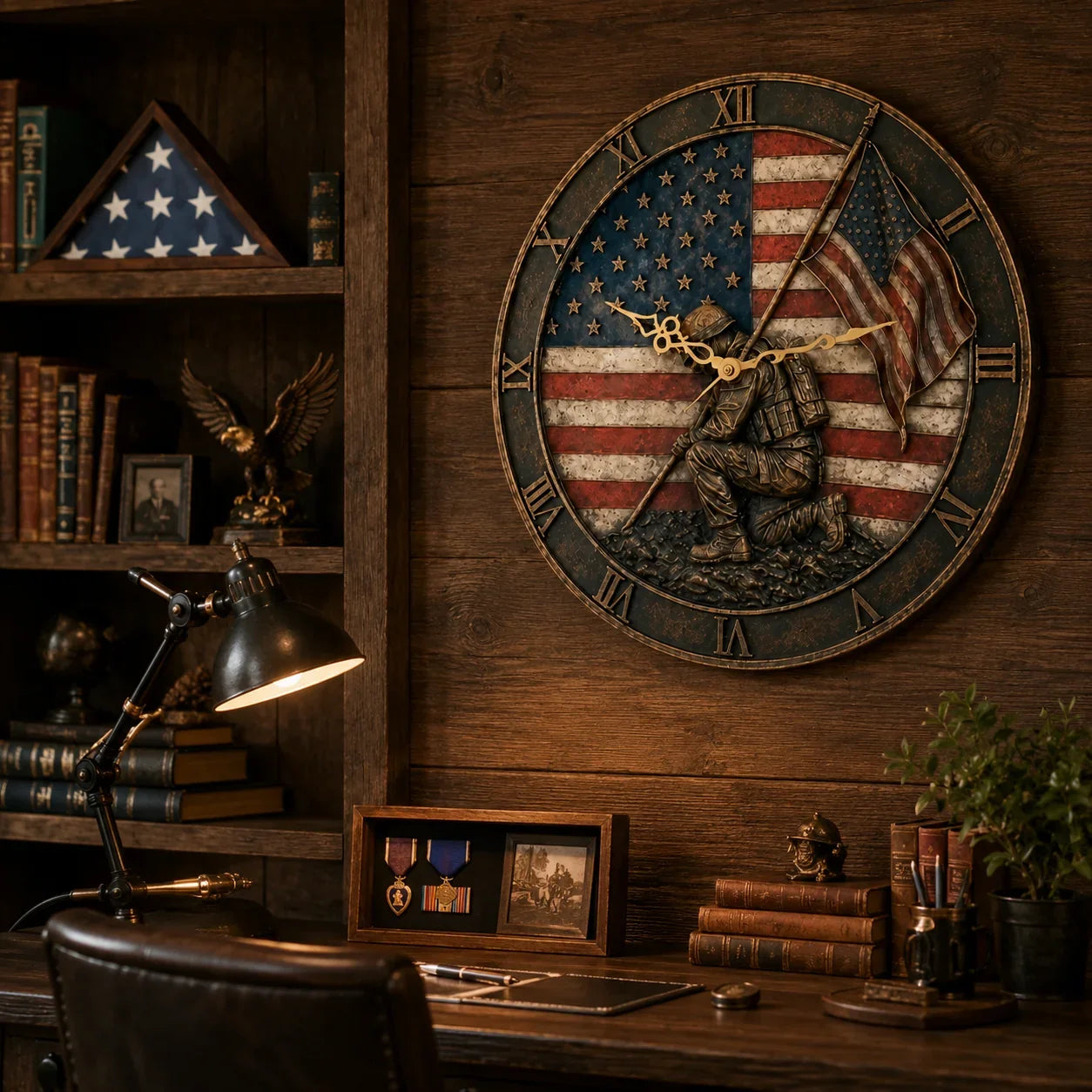 PatriotSpirit – Memorial Wall Clock