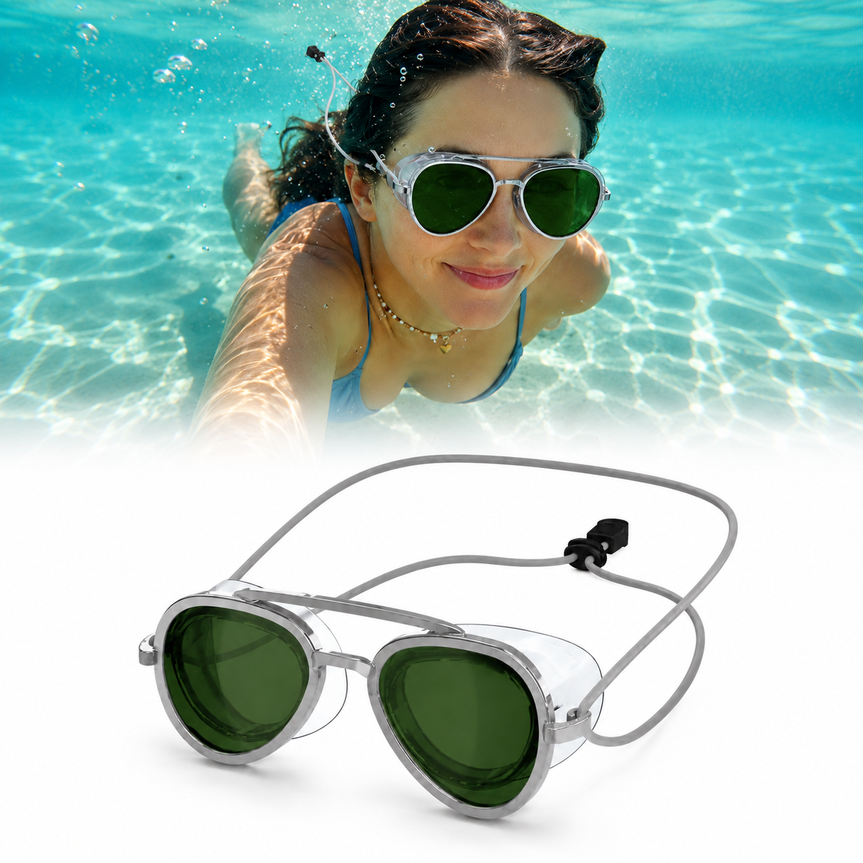 WaveGuard – UV Swim Sunglasses Goggles