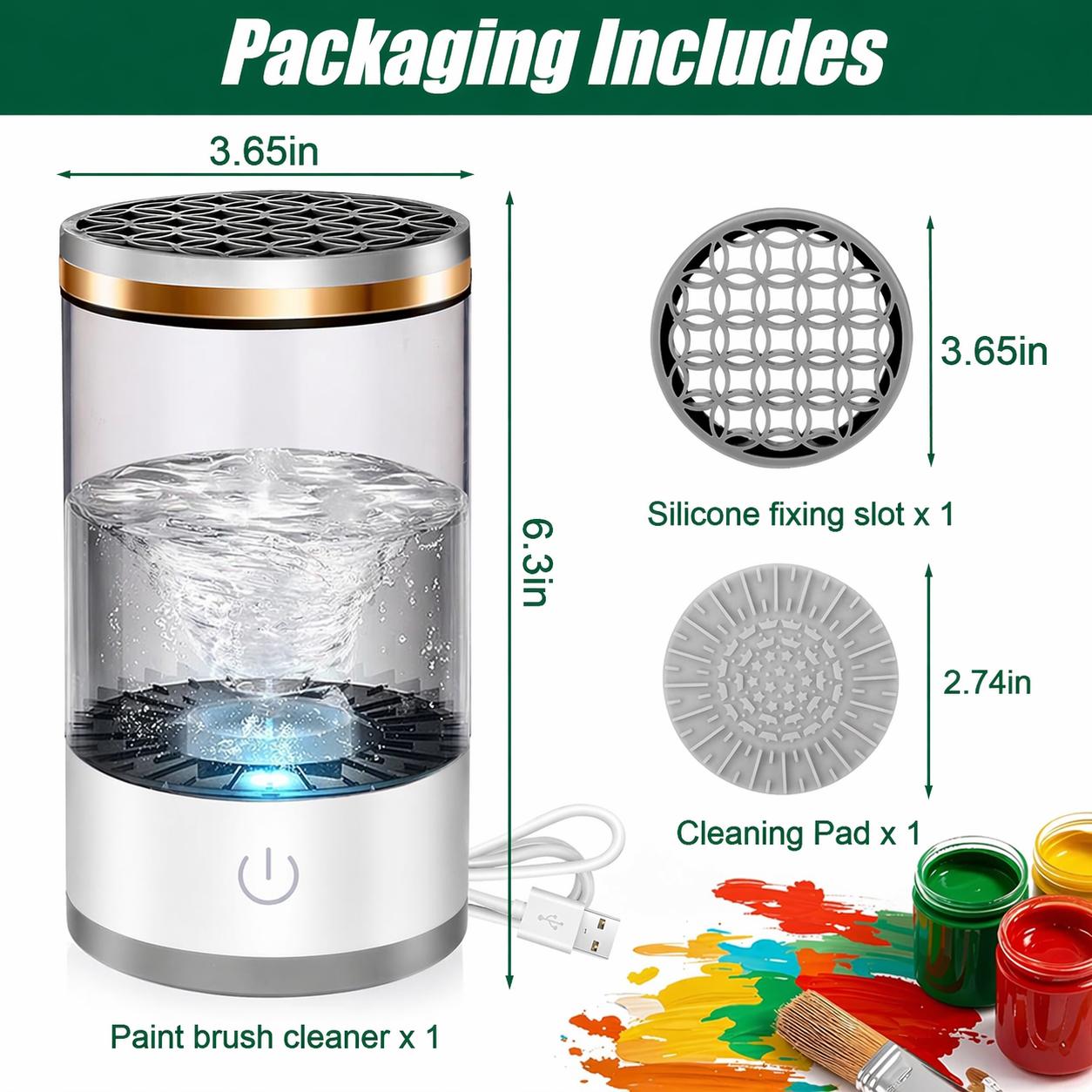 SpinClean – Portable Brush Cleaning Machine
