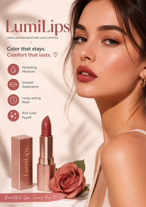 LumiLips – Long Lasting Moisture Lock Lipstick