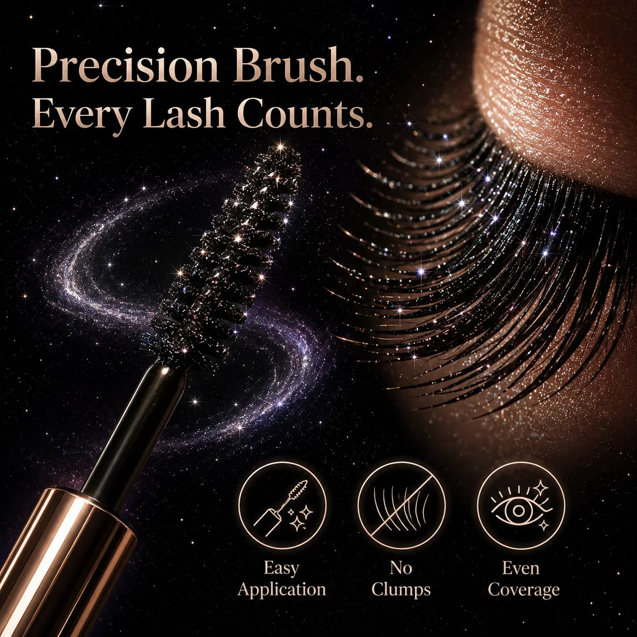 SparkleLash – Shimmer Glitter Mascara Collection
