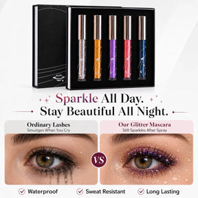 SparkleLash – Shimmer Glitter Mascara Collection