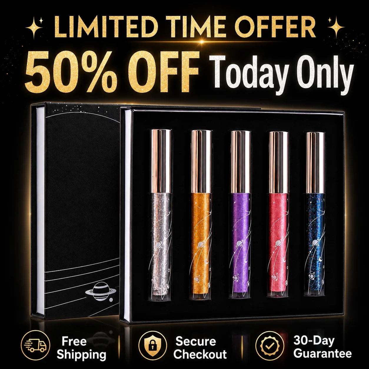 SparkleLash – Shimmer Glitter Mascara Collection