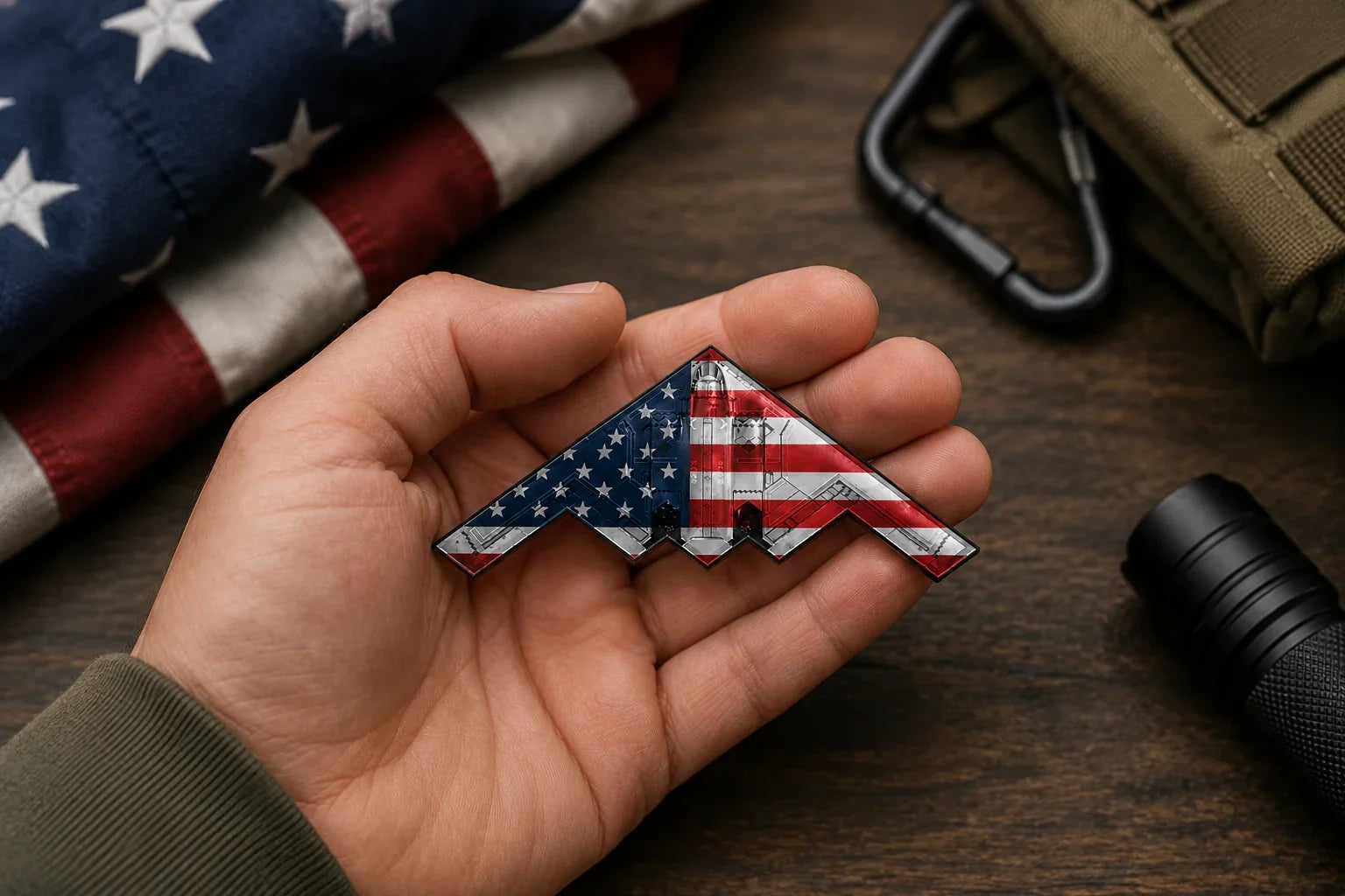 LibertySpirit – ’76 B-2 Stealth Bomber Challenge Coin
