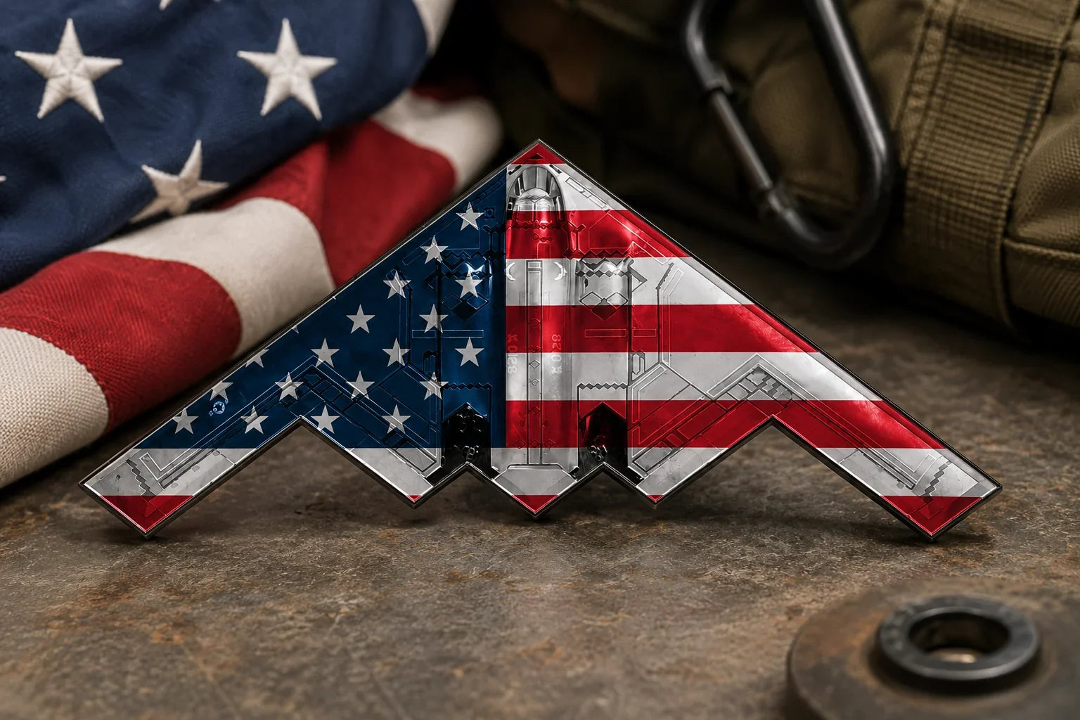 LibertySpirit – ’76 B-2 Stealth Bomber Challenge Coin