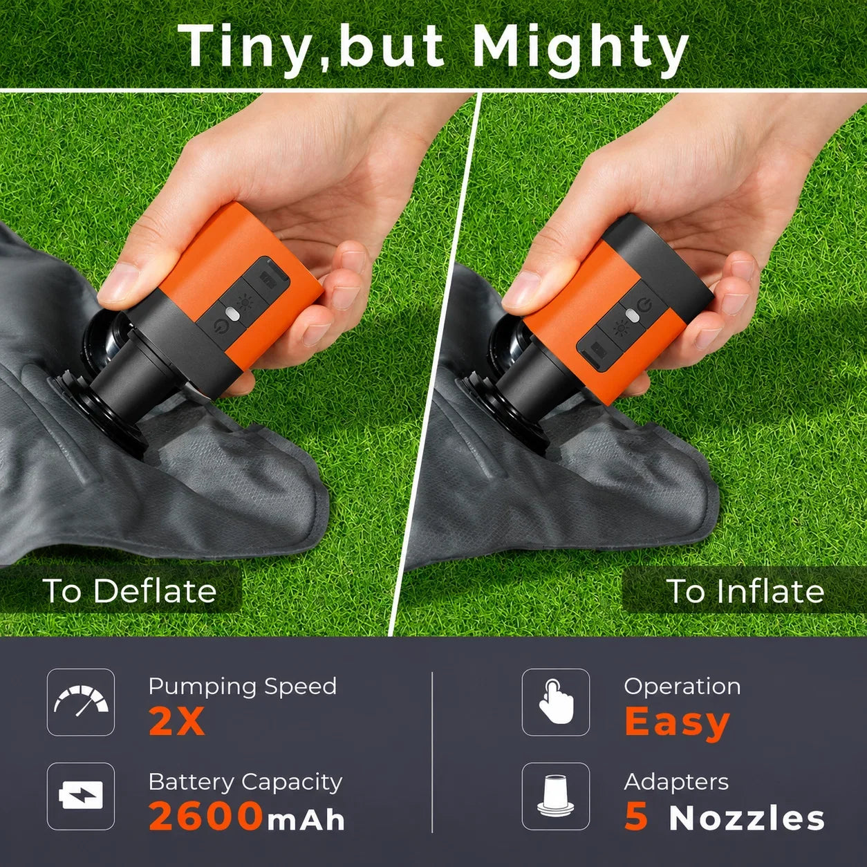 AirSwift – Rapid Rechargeable Air Pump
