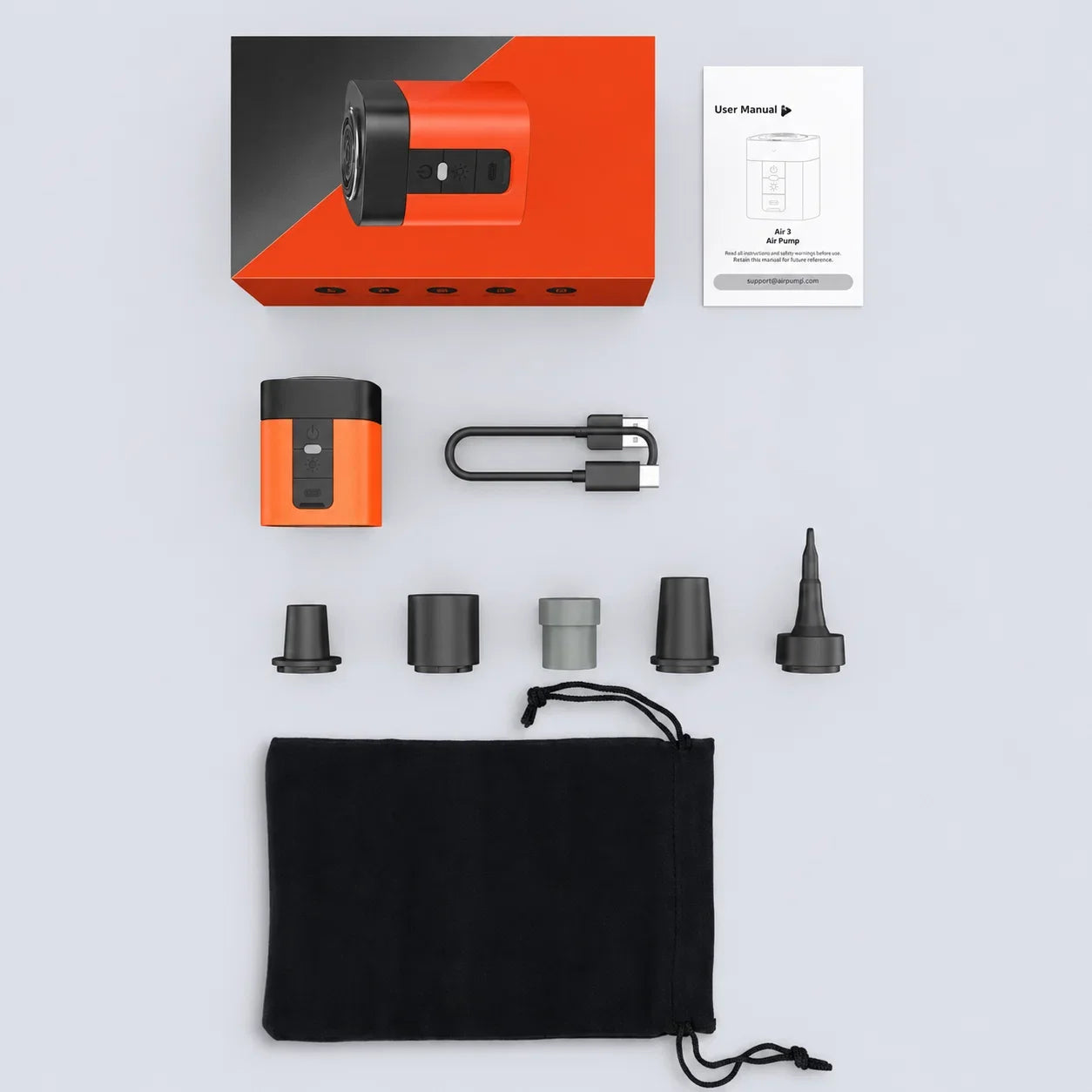 AirSwift – Rapid Rechargeable Air Pump