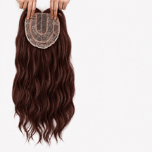 VolumeGrace – Seamless Wavy Hair Topper Extension