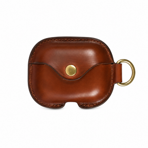LuxeShield – Premium Genuine Leather AirPods Protective Case