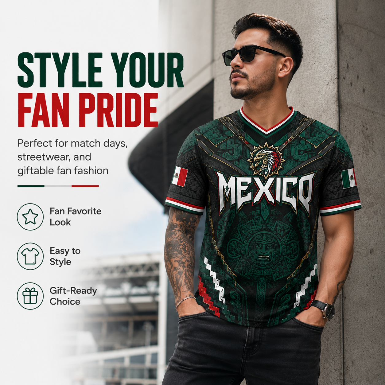 VivaEagle – Mexico Warrior Fan Jersey