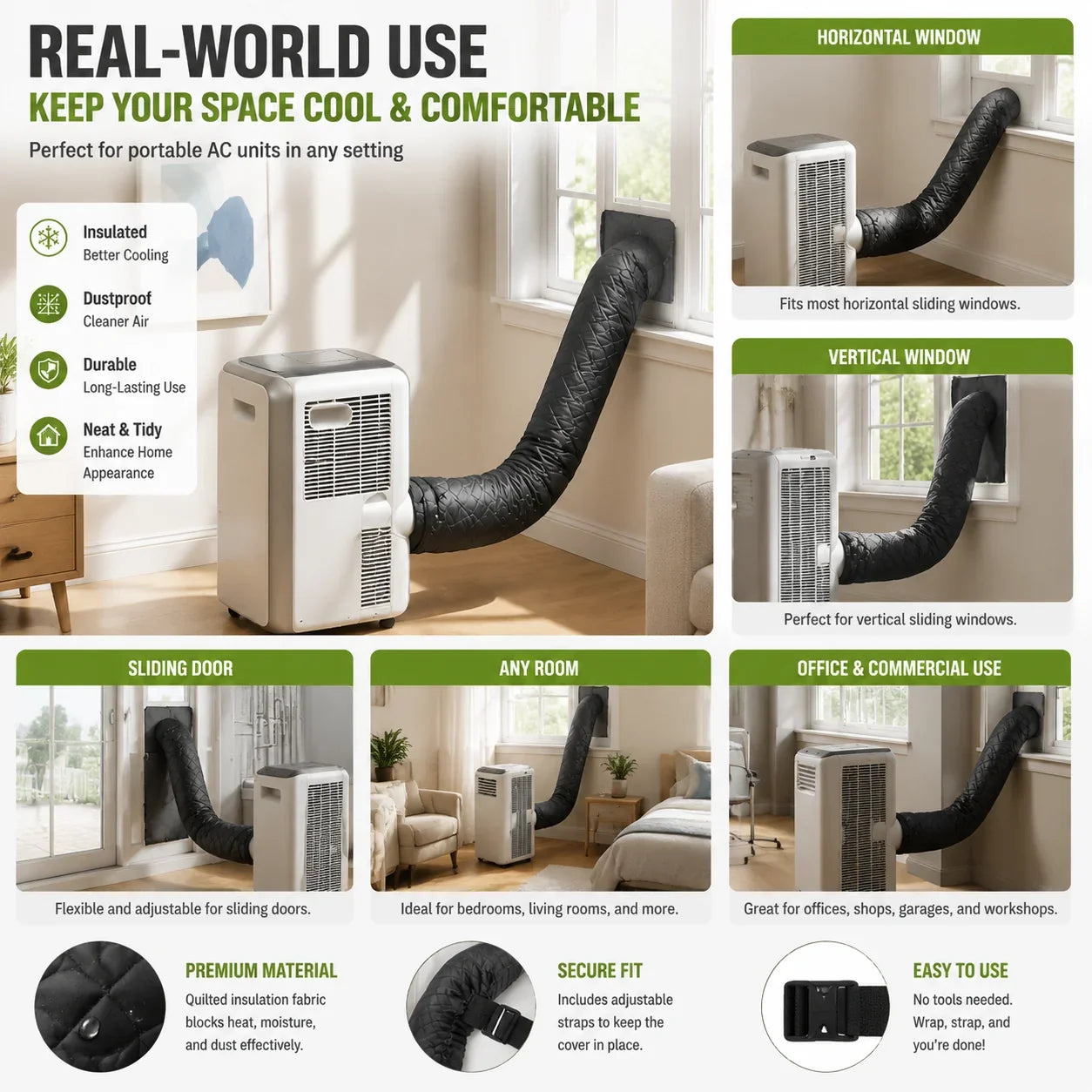 PipeShield – Insulated AC Hose Cover