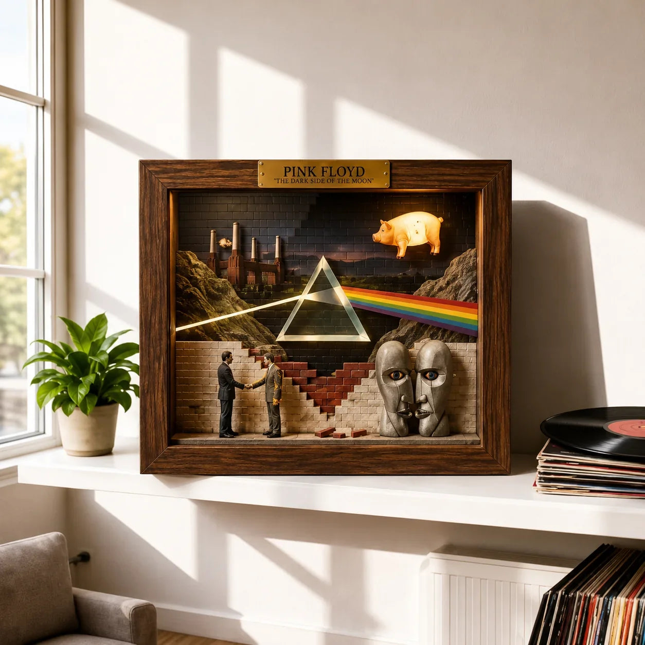 MemoraGlow – 60th Anniversary Diorama Lightbox Frame