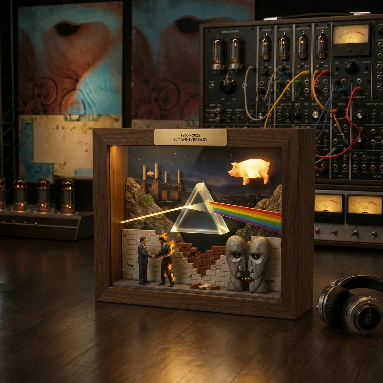 MemoraGlow – 60th Anniversary Diorama Lightbox Frame