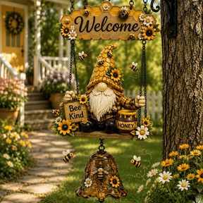 BellGnome – Hanging Garden Gnome Bell Ornament