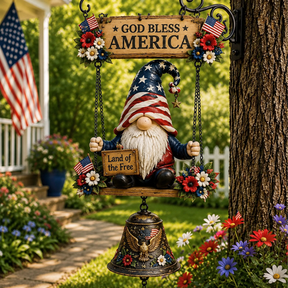 BellGnome – Hanging Garden Gnome Bell Ornament