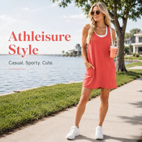 SummerEase – Women's Sporty Mini Dress