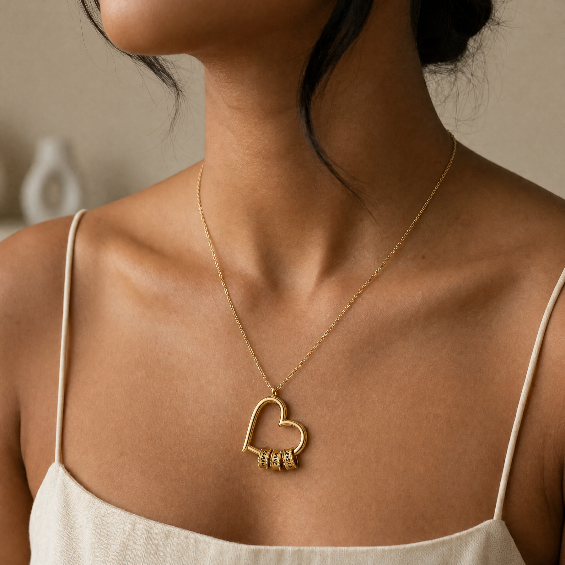 HeartLegacy – Personalized Family Love Necklace