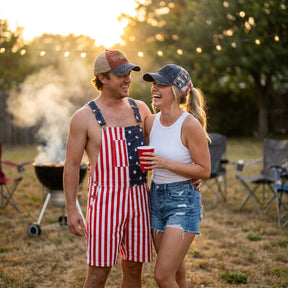 LibertyMesh – American Flag Ponytail Hat