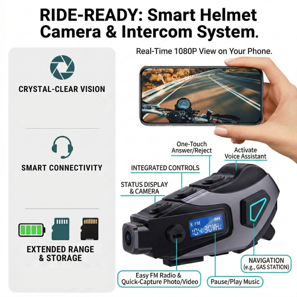 RidePilot - Motorcycle Dashcam System