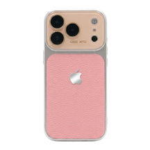 LuxeLens – Crystal Camera Lens Leather Phone Case