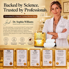 GlowNeedle – Sunless Instant Tanning Microneedle Patch