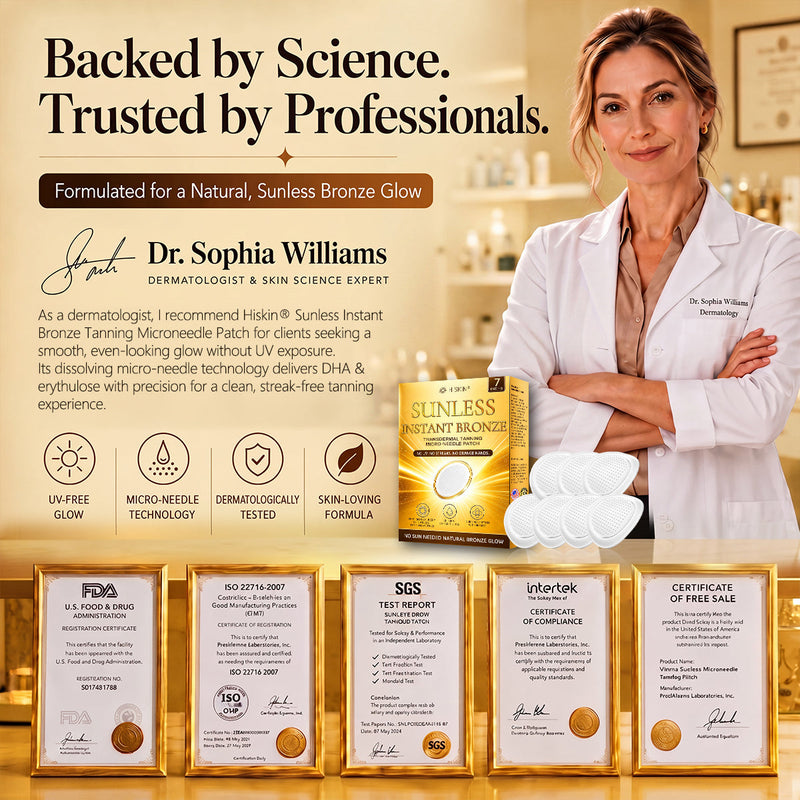 GlowNeedle – Sunless Instant Tanning Microneedle Patch