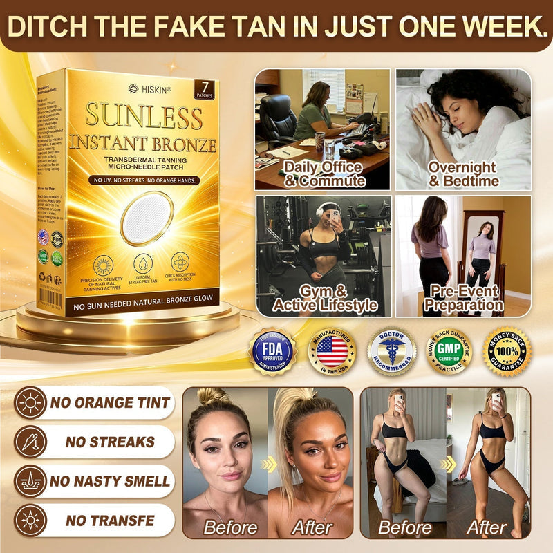 GlowNeedle – Sunless Instant Tanning Microneedle Patch