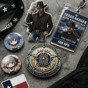 ValorWest – Cordell Inspired Ranger Memorial Pin